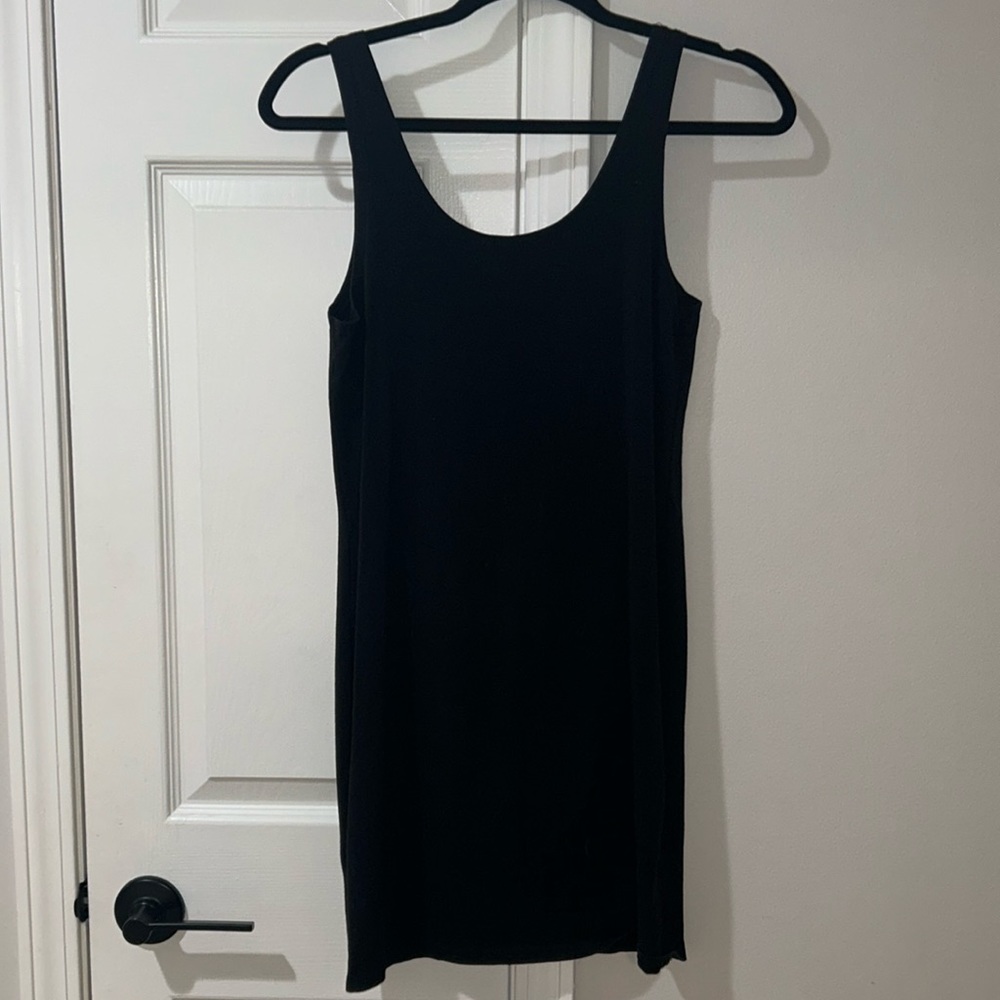 Divided by HM black slip tank dress